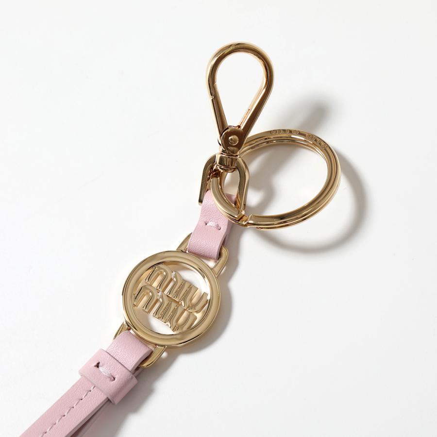 miu miu（ミュウミュウ） キーリング 5PP166 2AIX レディース レザー