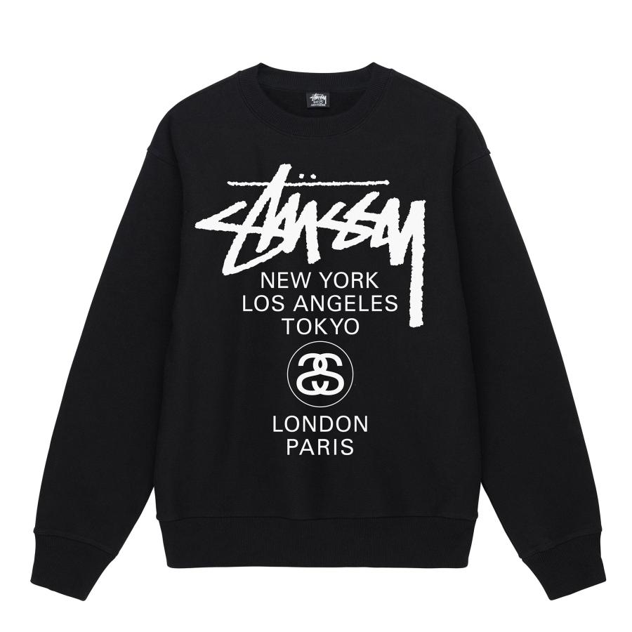 STUSSY（ステューシー） STUSSY WORLD TOUR CREW ステューシー
