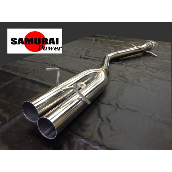SXE・GXE10 アルテッツァ 直管デュアル出しマフラー SAMURAI POWER