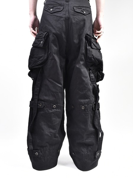 JULIUS[ユリウス] / GORDINI / 879PAM3-BK Gasmask Cargo Pants