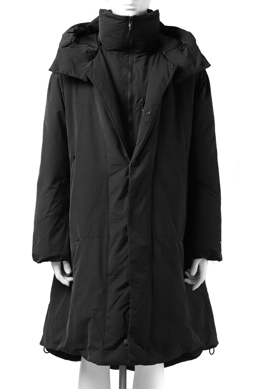 Y-3 Yohji Yamamoto M CH2 DOWN COAT / SUEDED POLY (BLACK)の商品