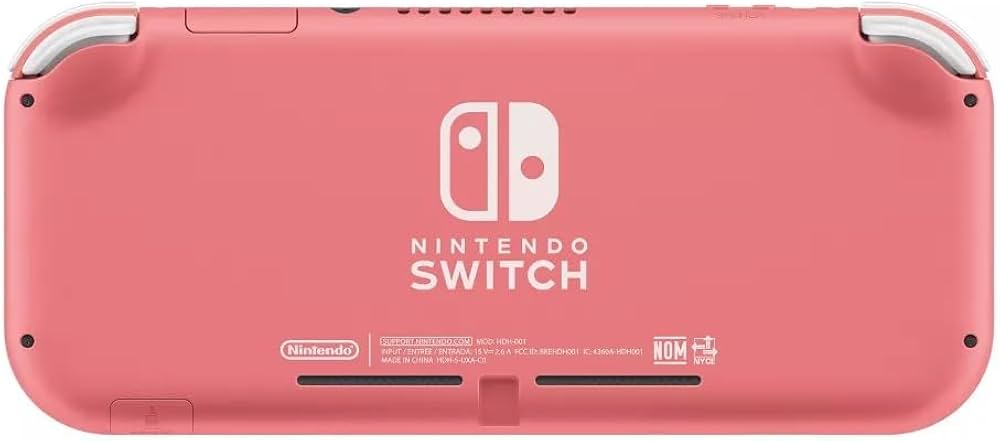 Amazon.com: Nintendo Switch Lite - Coral - Switch (Renewed