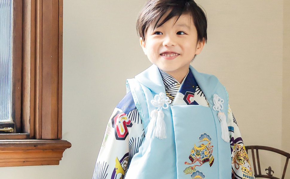 Amazon | [ 小町(小町kids) ] 七五三 着物 3歳 男の子 ブランド被布