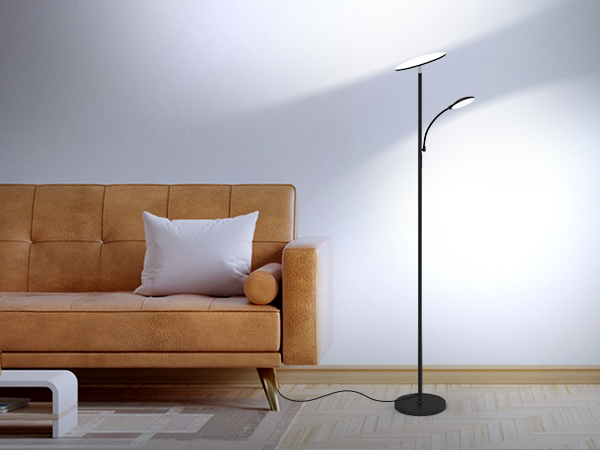 Floor Lamp, 2025 Upgraded 42W 4500LM Super Bright LED Floor Lamp