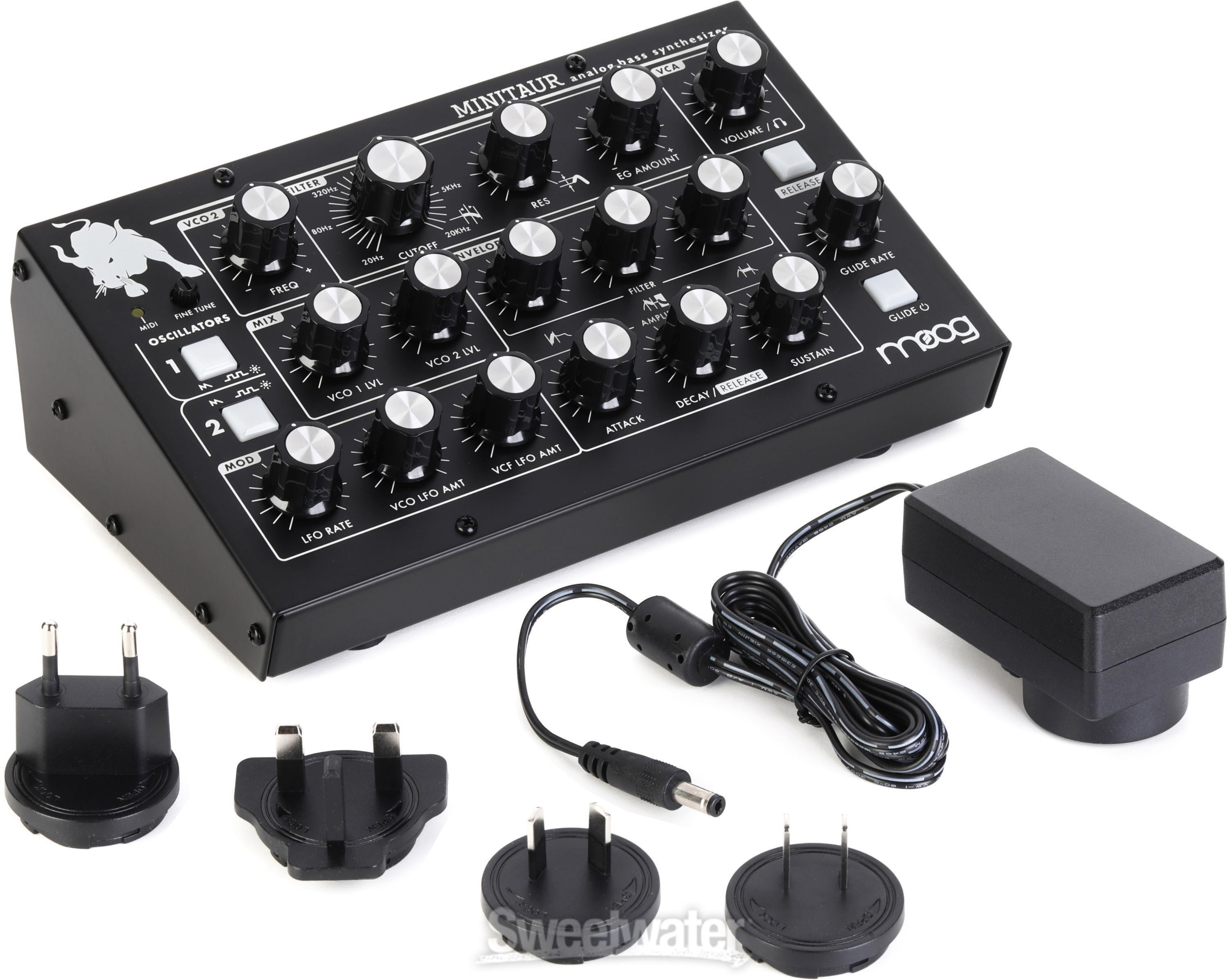 Moog Minitaur Analog Bass Synthesizer | Sweetwater