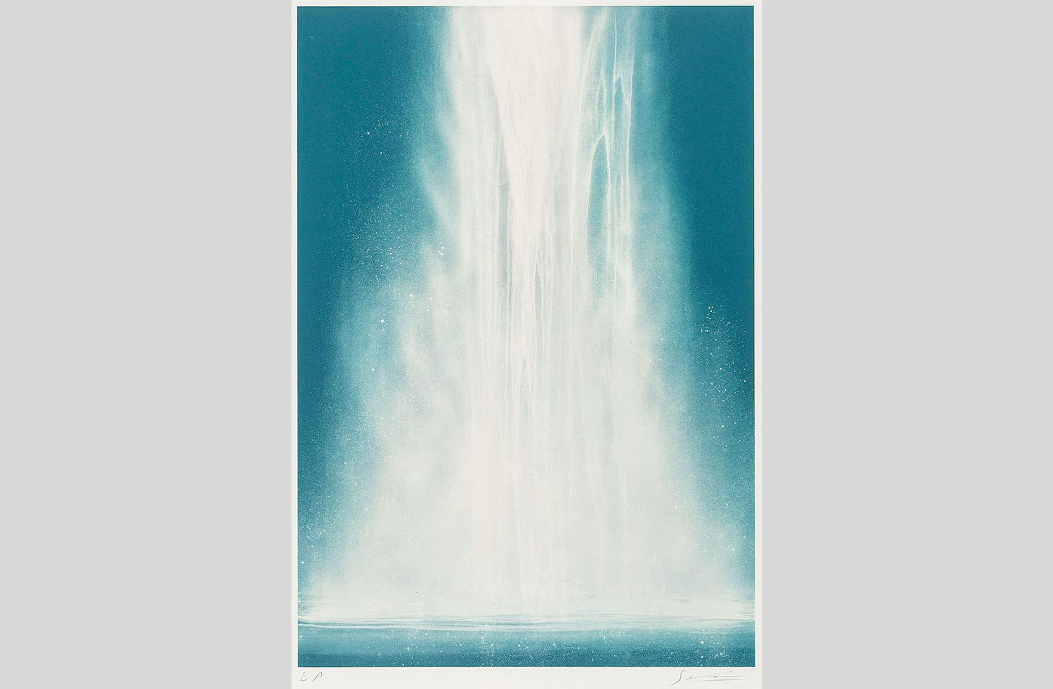 千住博【絵画】ウォーターフォール III 買取実績｜日晃堂 買取実績