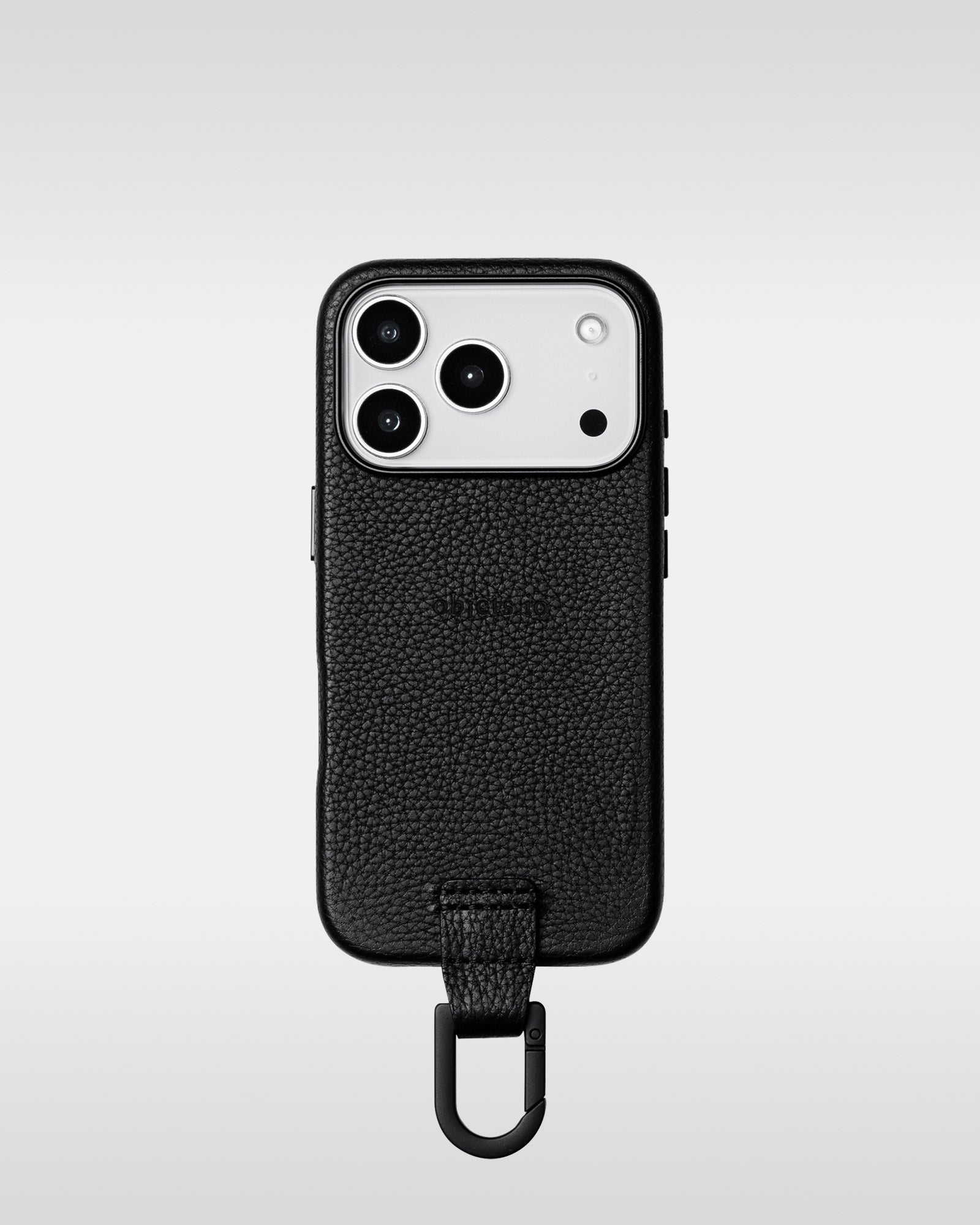 iPhone 17 / 16 / 15対応 レザーケースセット｜着脱ストラップ付き