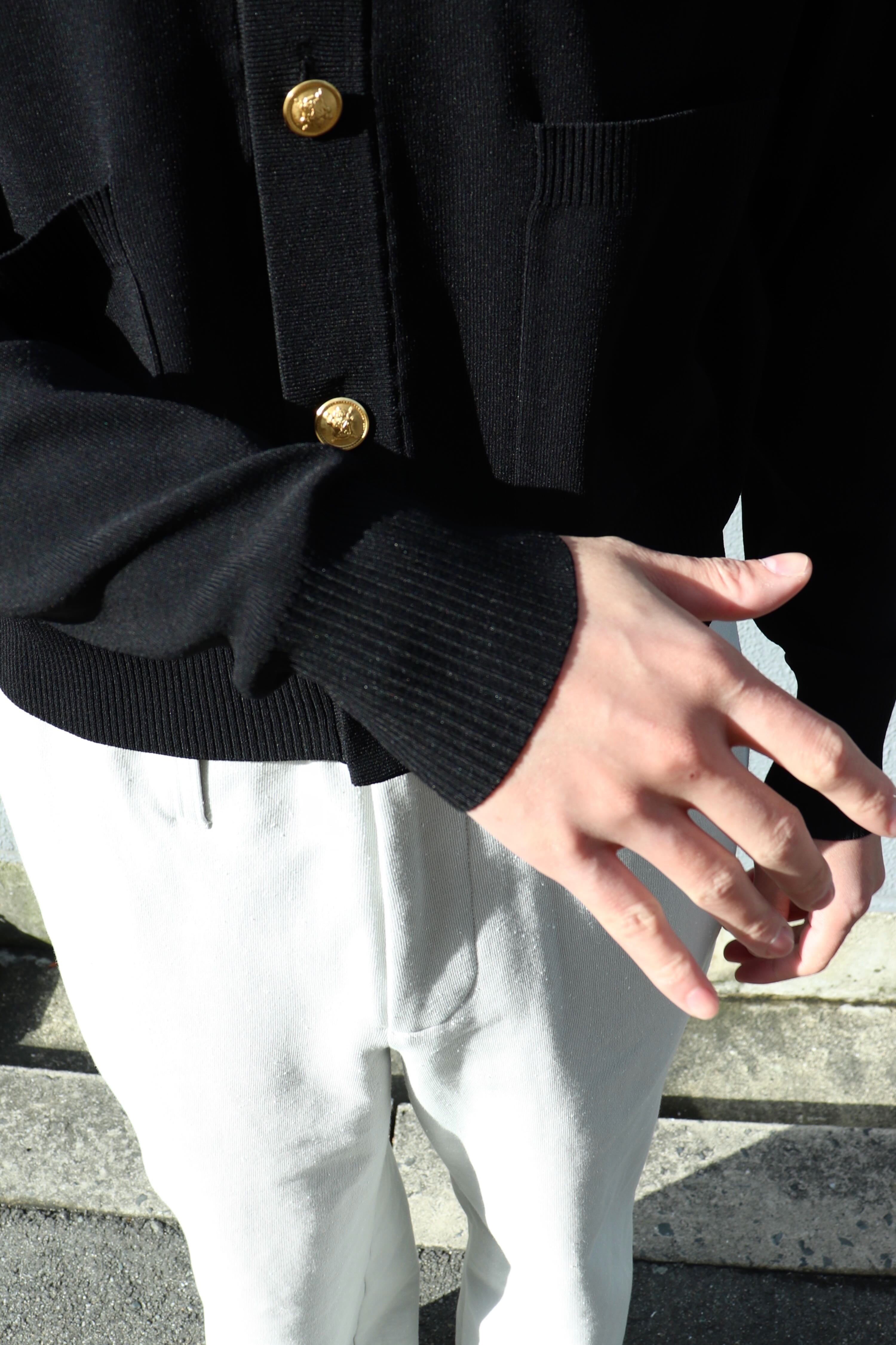 MASU(エムエーエスユー)のM.S. CREST CARDIGAN BLACKの通販｜PALETTE