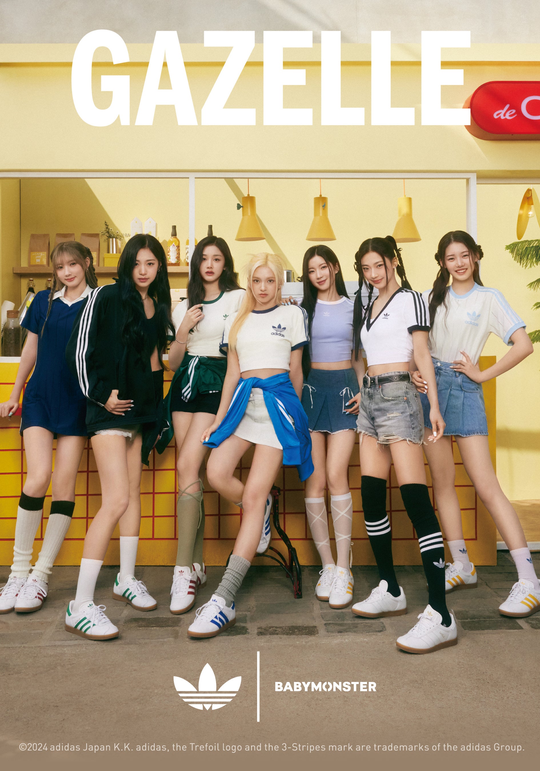 adidas Originals ブランドアンバサダーに就任したK-POPガールズ