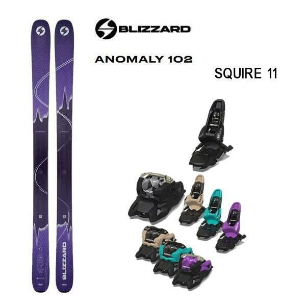 アトミック スキー板 BENT 85 (25-26 2026) + 26 マーカー SQUIRE 10