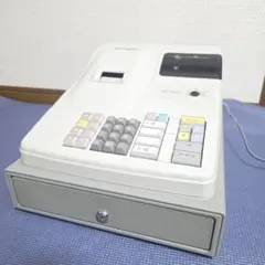 SHARP 電子レジスター XE-A127 店舗用品 レジ ドロワーキー無し - メルカリ