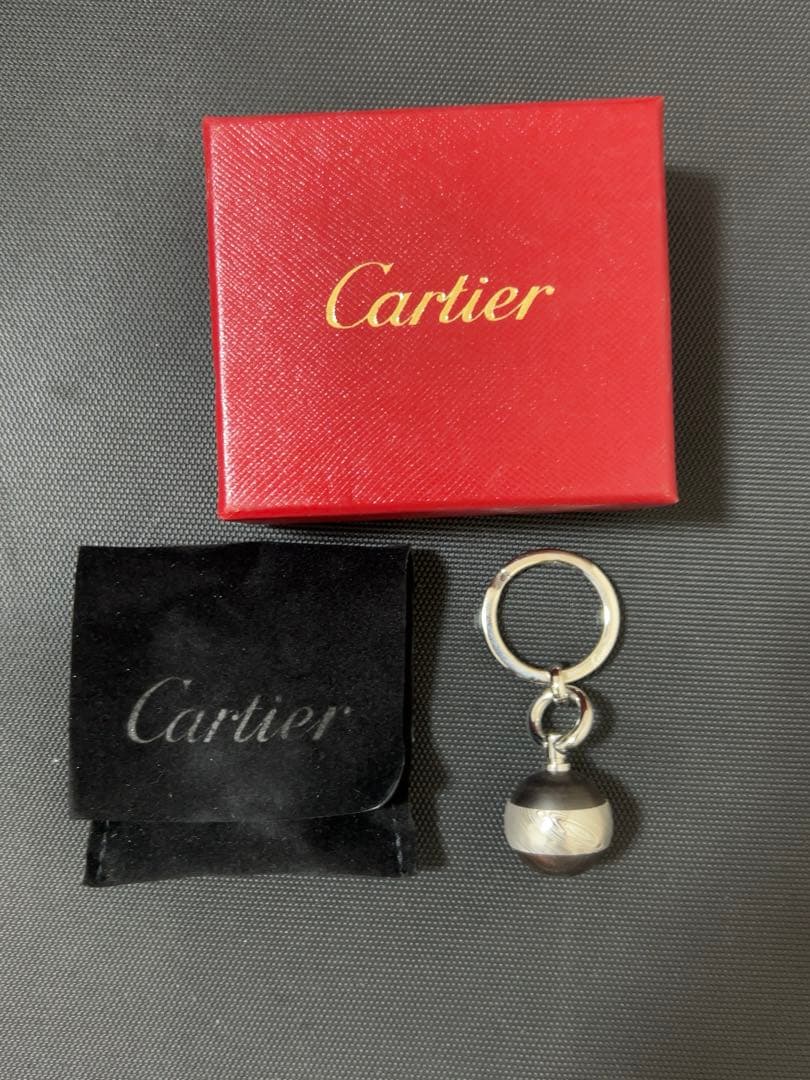 Cartier キーホルダー・キーリング すぐ届く！ 【Cartier】 ディアボロ ドゥ カルティエ キーリング