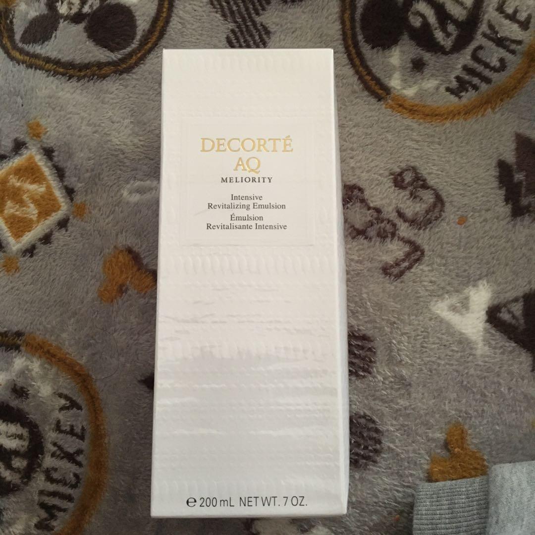 DECORTÉ AQ MELIORITY 乳液 200ml Decorte AQ Meliority Revitalising Emulsion 200ml Decorte AQ