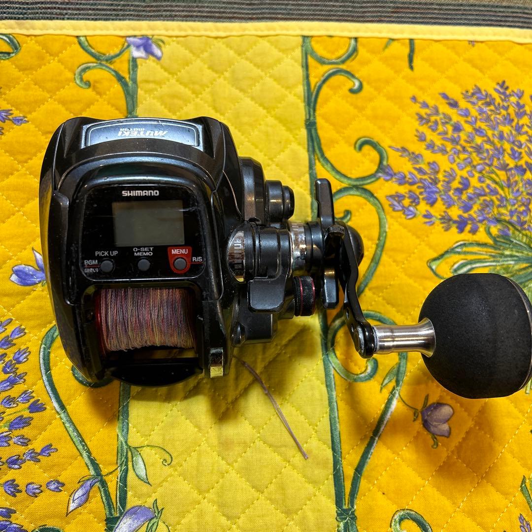 ジャンク！！　SHIMANO MUTEKI 電動リール PLAYS 1000 シマノ（SHIMANO） 17 プレイズ 1000 リール 電動リール 「」 : 釣具