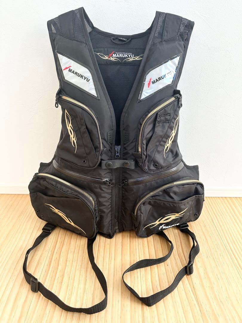 Enchan6800:MARUKYU L2-160 ライフジャケット　L2 マルキユーPFD03 L2(レジャー用ライフジャケット）(2色) | つれるエサ