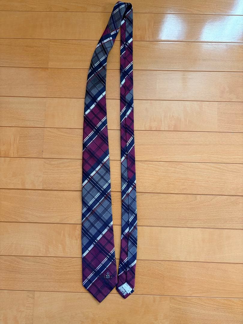 Vivienne Westwood チェック柄ネクタイ 新品】Vivienne Westwood チェック柄ネクタイ - メルカリ