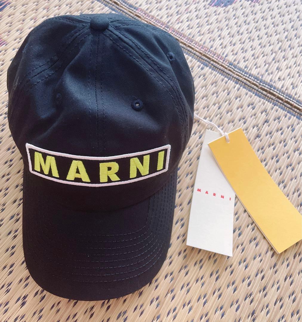MARNIマルニLogo BaseballCapベースボールキャップ帽子ロゴ刺繍 楽天市場】MARNI マルニ キッズ ベースボールキャップ Logo Baseball