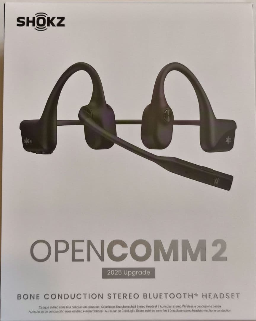 【RAIHANAさん専用】Shokz OpenComm2 2025 Upgrad OpenComm2 2025 Upgradeワイヤレス骨伝導ヘッドセット– Shokz