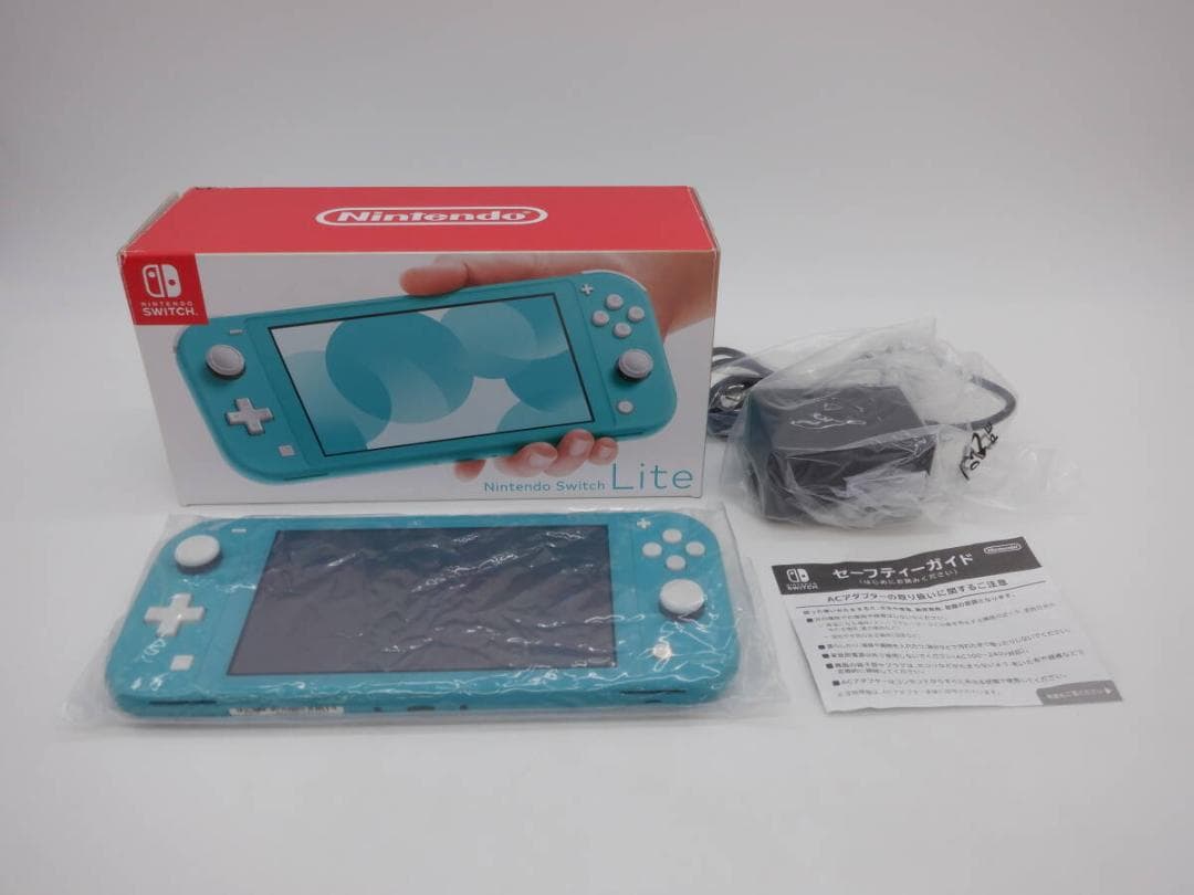 【美品】⭐️Nintendo Switch Lite スイッチ ターコイズ Nintendo Switch 任天堂 Lite ニンテンドースイッチ ライト ターコイズ