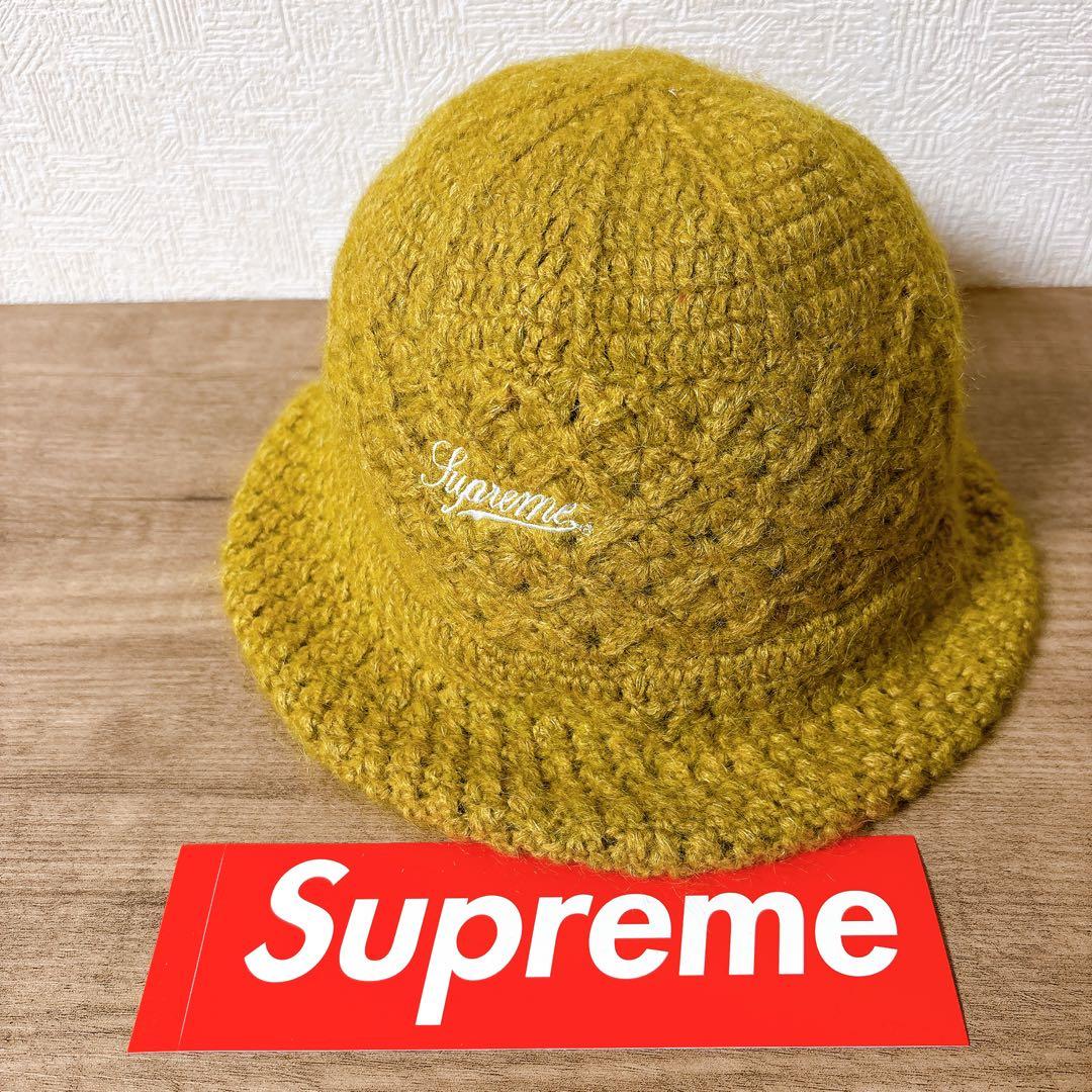 正規品　Supreme バケットハット　帽子 モヘア　ウール　ブラウン シュプリーム Supreme シュプリーム バケットハット メンズ レディース