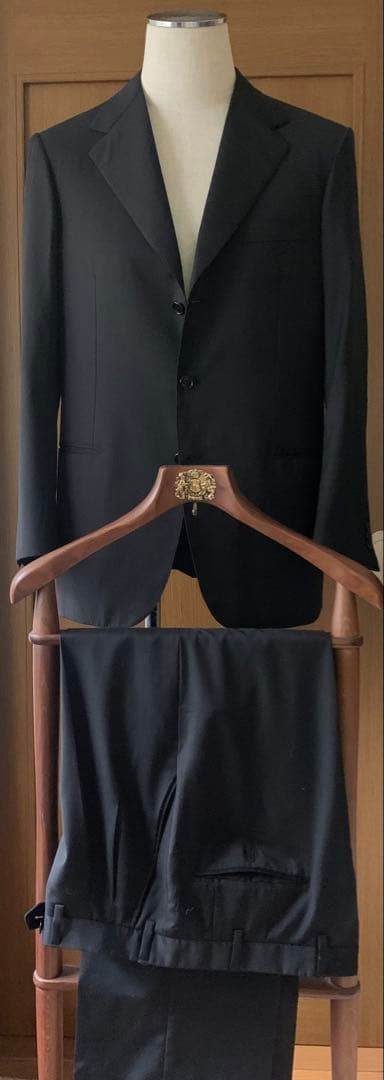BRIONI スーツ　冠婚葬祭？なんでも御座れ　極上の万能スーツ　¥45万程 レンタル】モーニング 選べるサイズ フォーマル スーツ mrg_003 父親