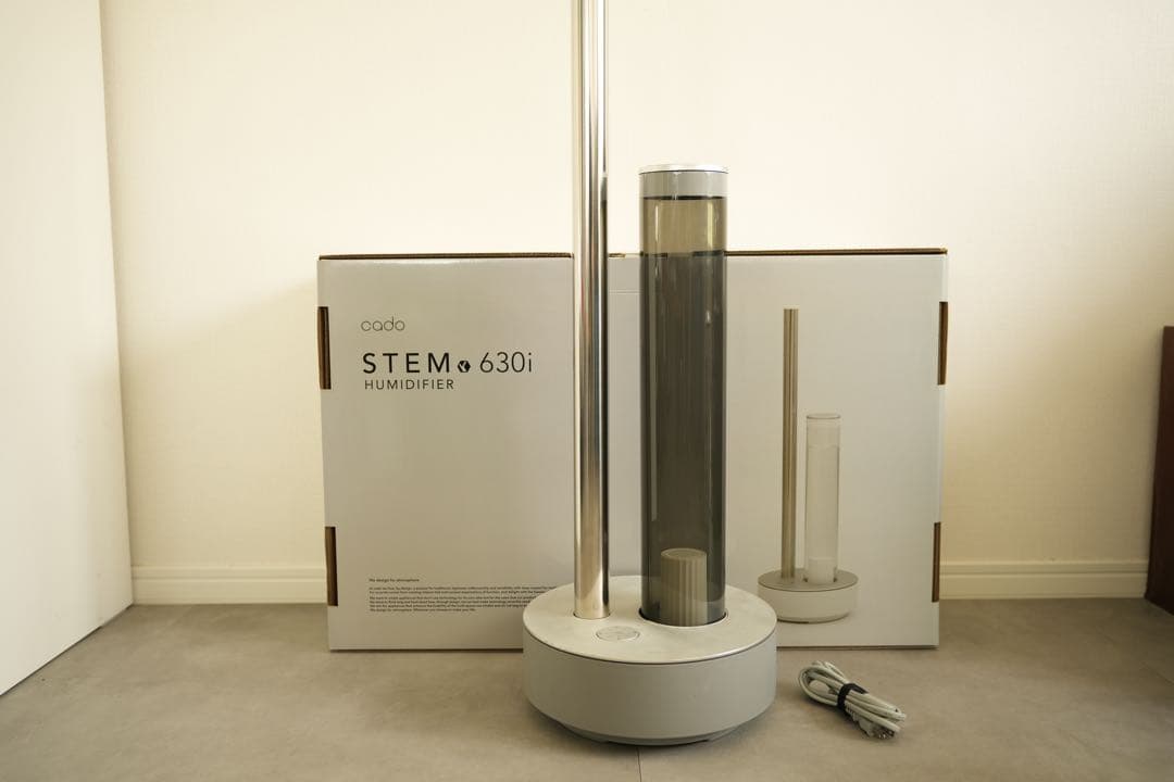 【破格】cado STEM 630i 加湿器 グレー cado STEM 加湿器（17畳タイプ） STEM 630i cado / カドーのレンタル