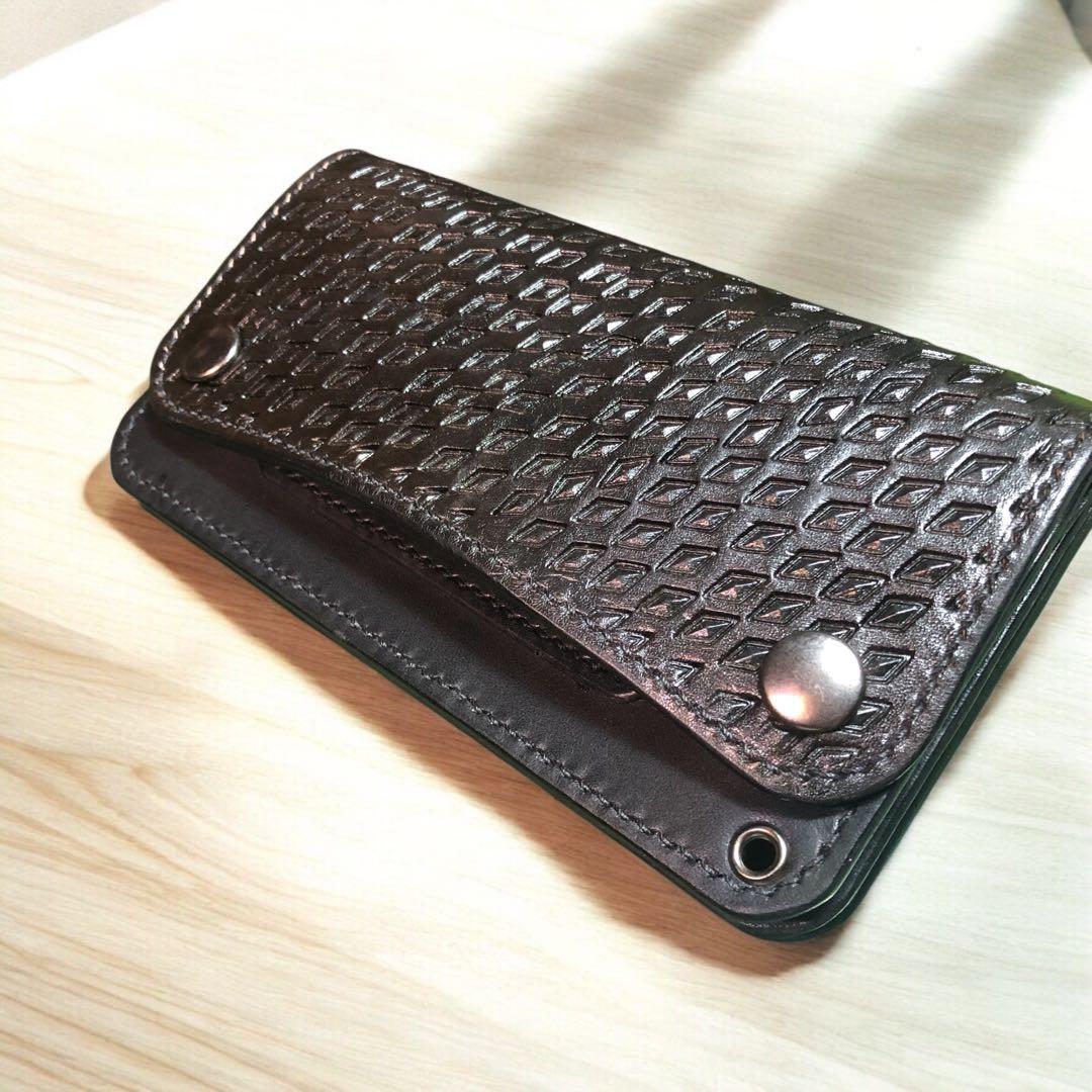 トラッカーウォレット　228 楽天市場】トラッカーウォレット 栃木レザー 日本製 本革 長財布