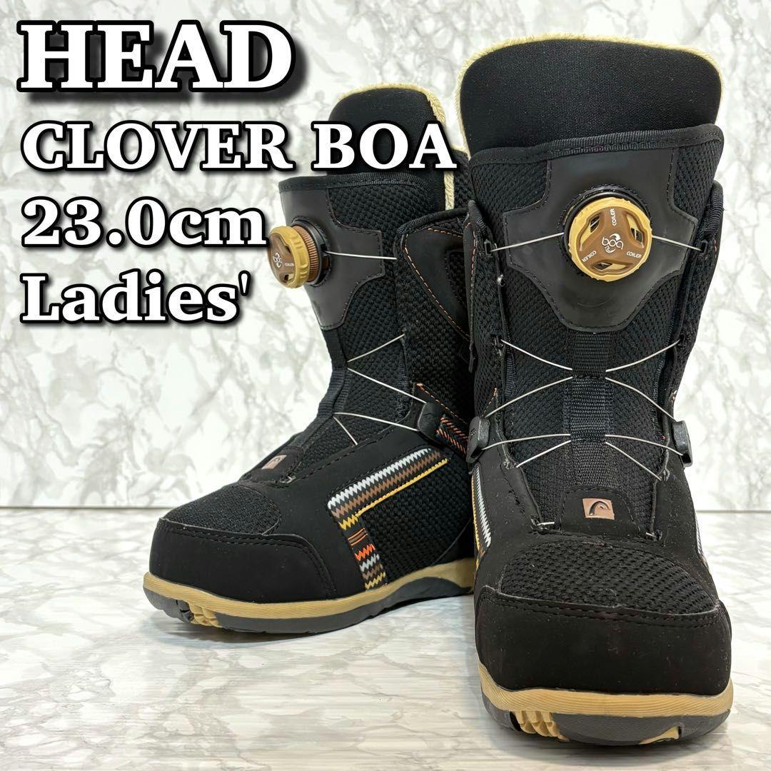 【極美品】 HEAD CLOVER BOA スノーボードブーツ 23cm 女性 スノーボード ブーツ ヘッド HEAD TIARA BOA mauve 25-26 日本正規品