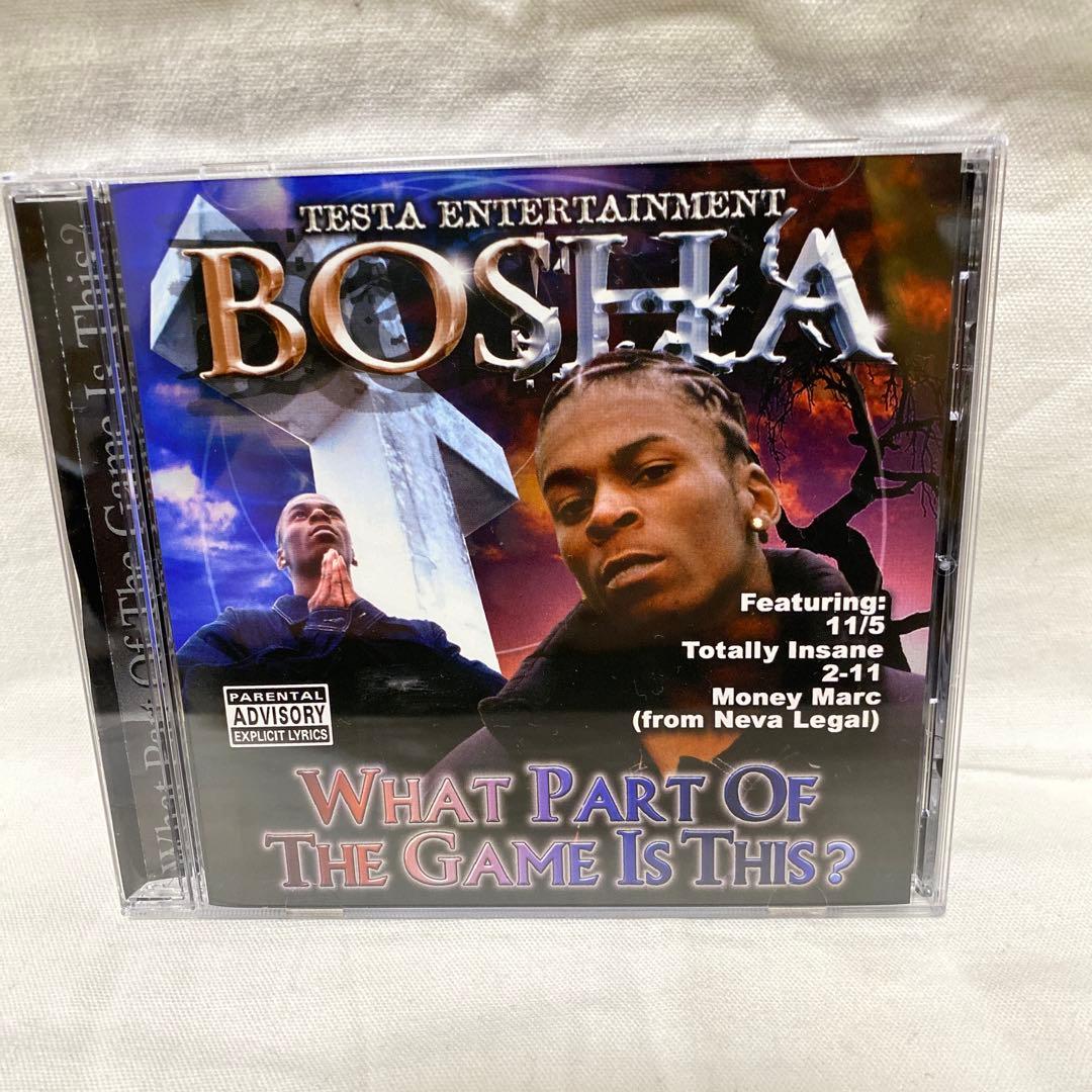 【G-Rap】 Bosha - What Part of The Game Is Bosha – What Part Of The Game Is This – CD (Album), 2001 [r6953540