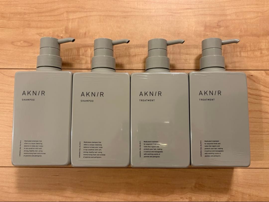 AKVIR シャンプー &トリートメント×2 Amazon.co.jp: AKNIR Arika Hair Shampoo 300ml & Treatment 300g Set