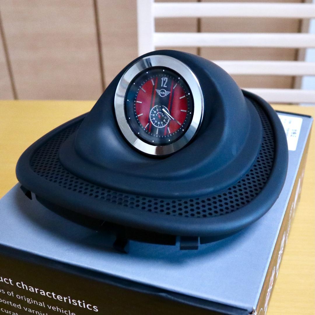 ★MINI F型・ポルシェ風のダッシュボード・アナログ時計（赤）★ ☆MINI F型・ポルシェ風のダッシュボード・アナログ時計☆ - メルカリ