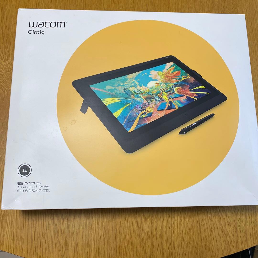 Wacom Cintiq 16 液晶ペンタブレット本体 wacom（ワコム） 液タブ 液晶ペンタブレット Wacom Cintiq 16 FHD