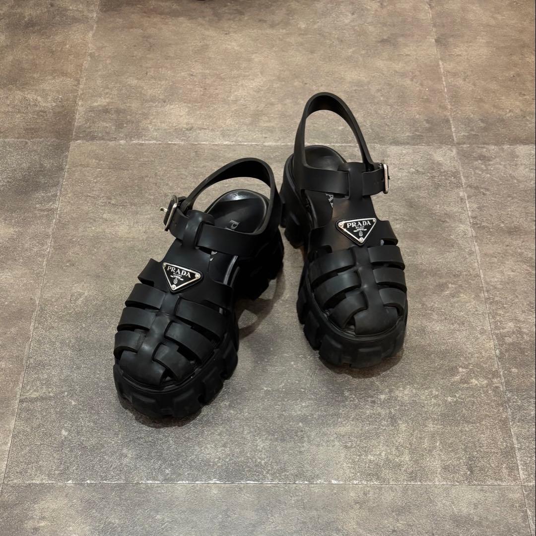 訳あり！PRADA モノリス ラバー サンダル Supsale｜スーパーコピーブランド通販専門店 | バッグ・時計・服（代金