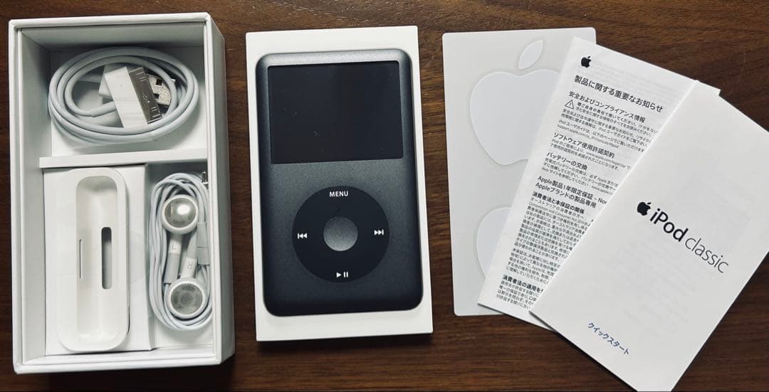 Apple iPod classic 160GB ブラック Apple iPod Classic 7th Gen Black/Silver/Gold/Red 160GB/256GB/512GB