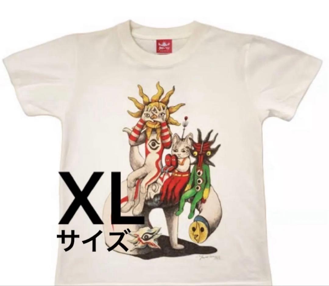 タローマン ヒグチユウコ コラボ　Tシャツ　XLサイズ　新品未開封　万博大爆発 タローマン ポップアップ 3D Tシャツ XLサイズ 万博大爆発 - メルカリ