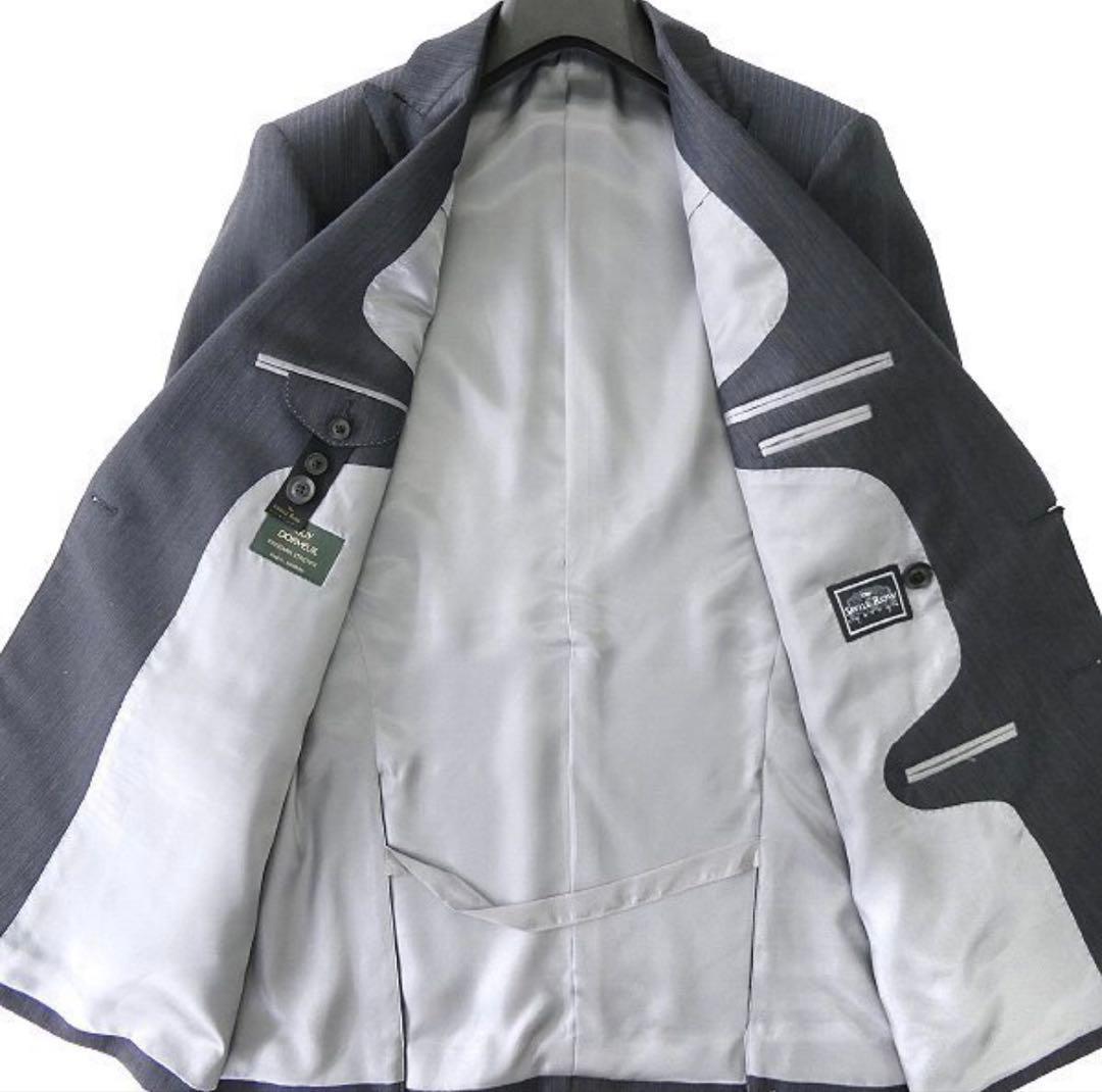 新品】サヴィルロウ DORMEUIL ウール スーツ YA6 濃灰 紺 - メルカリ