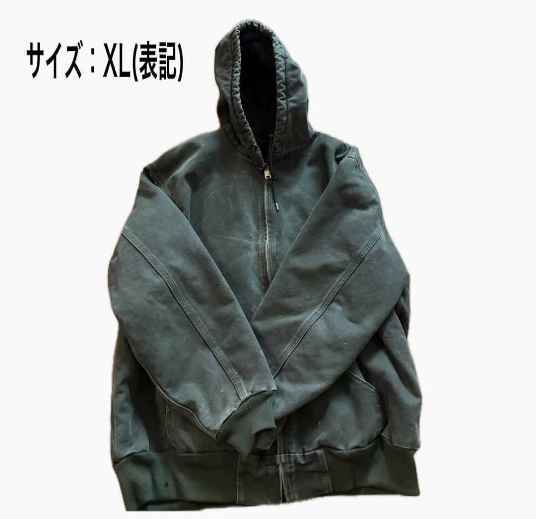 Carhartt（カーハート） アクティブジャケット 黒 XL Carhartt（カーハート） ジャケット メンズ ルーズ フィット ダック
