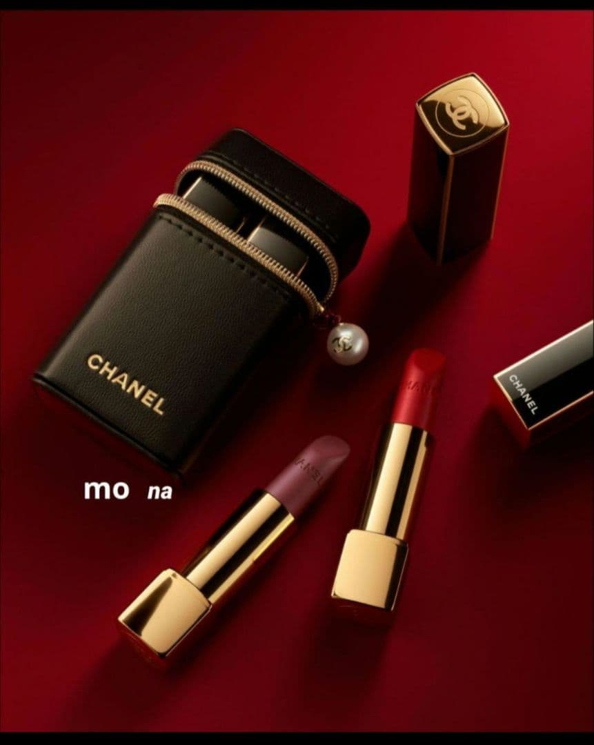 CHANEL ROUGE ALLURE VELVET 口紅リップポーチセット 即日発送可】シャネル ルージュ アリュール ヴェルヴェット ランデヴー