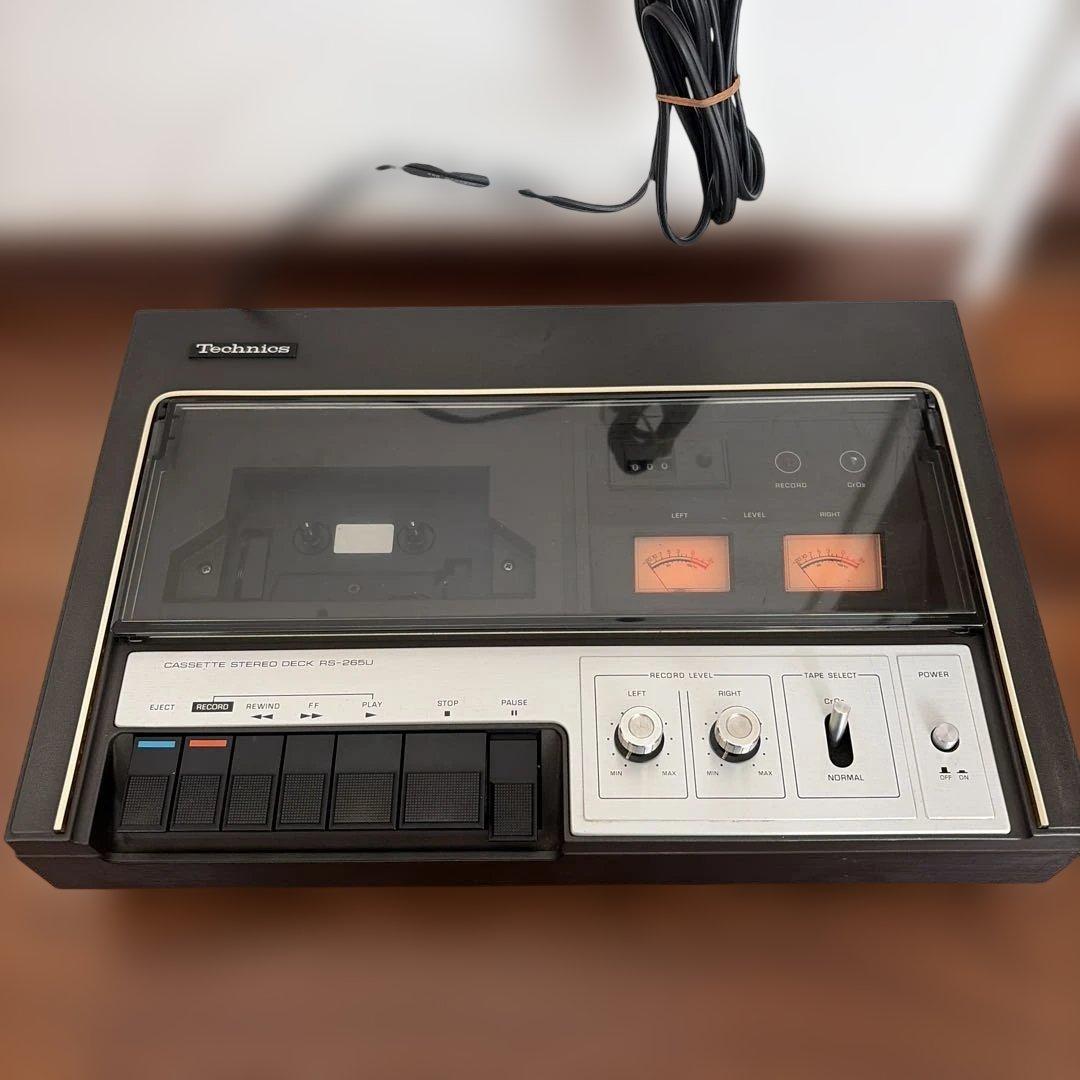 Technics テクニクス RS-265U カセットステレオデッキ 稼働品 Technics テクニクス RS-265U カセットデッキ カセットレコーダー