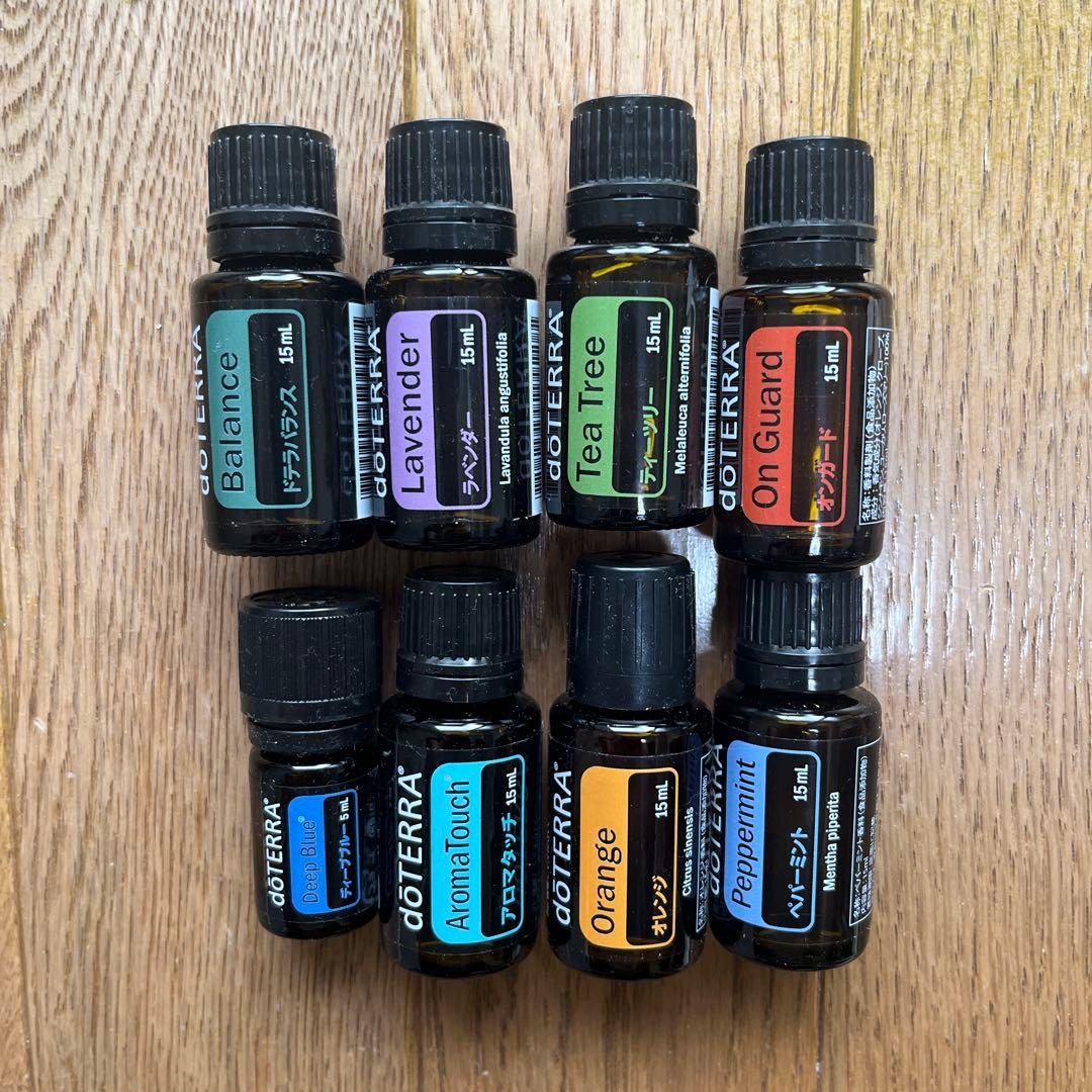 doTERRA⭐︎ドテラ新品未開封アロマタッチ 8種類 ⑱ doTERRA ドテラ アロマスタンド アロマタッチ オイルスタンド 8本用