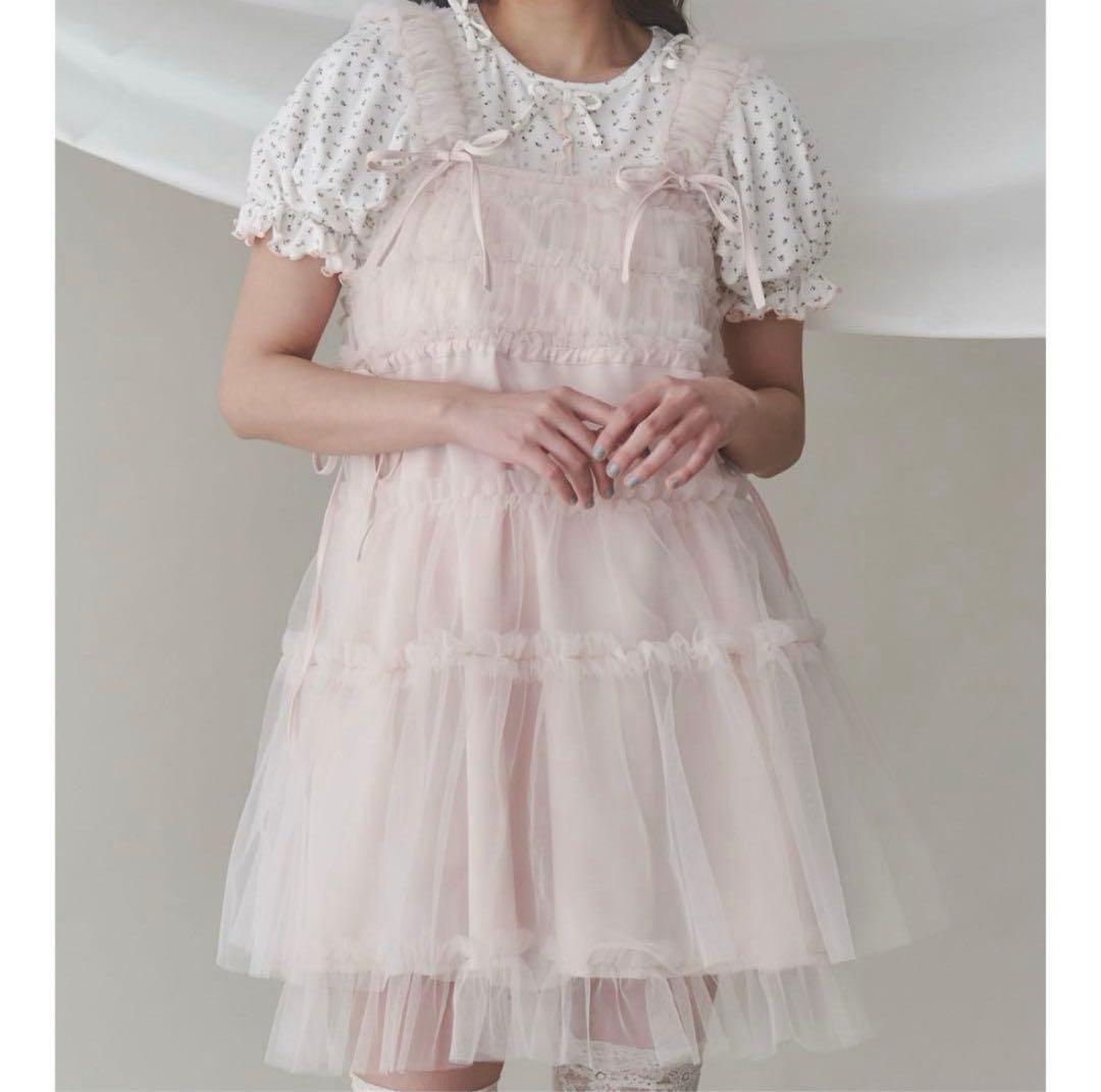 merry jenny チュールコルセットミニワンピース メリージェニー merry jenny チュールコルセットミニワンピース