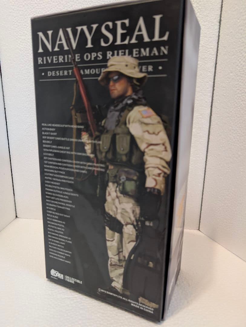 Navy Seal ine Ops Rifleman デザートカモ DAMTOY 1/6 Navy Seal Riverine OPS Rifleman Desert Camouflage ver