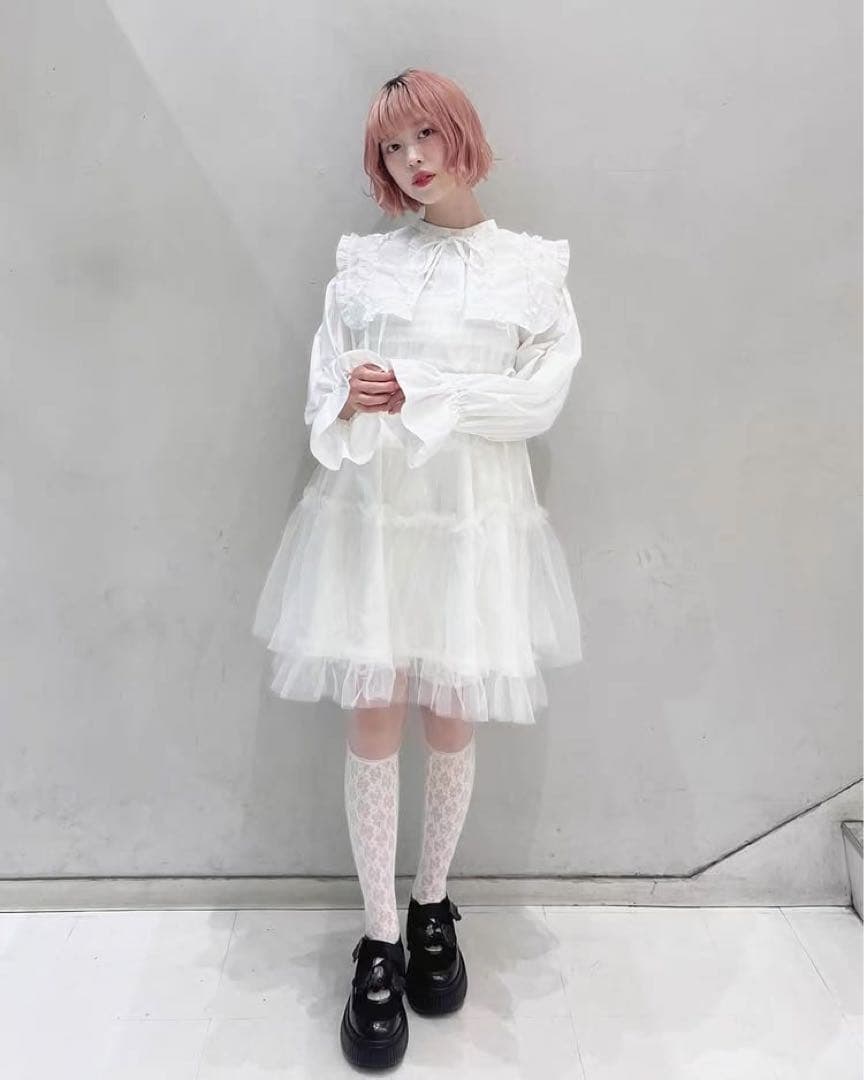 merry jenny チュールコルセットミニワンピース 新品 - メルカリ