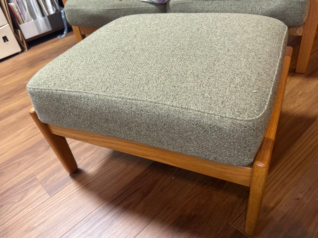 unico viska グリーン　ファブリック オットマン unico(ウニコ)のオットマン9件[タブルーム]