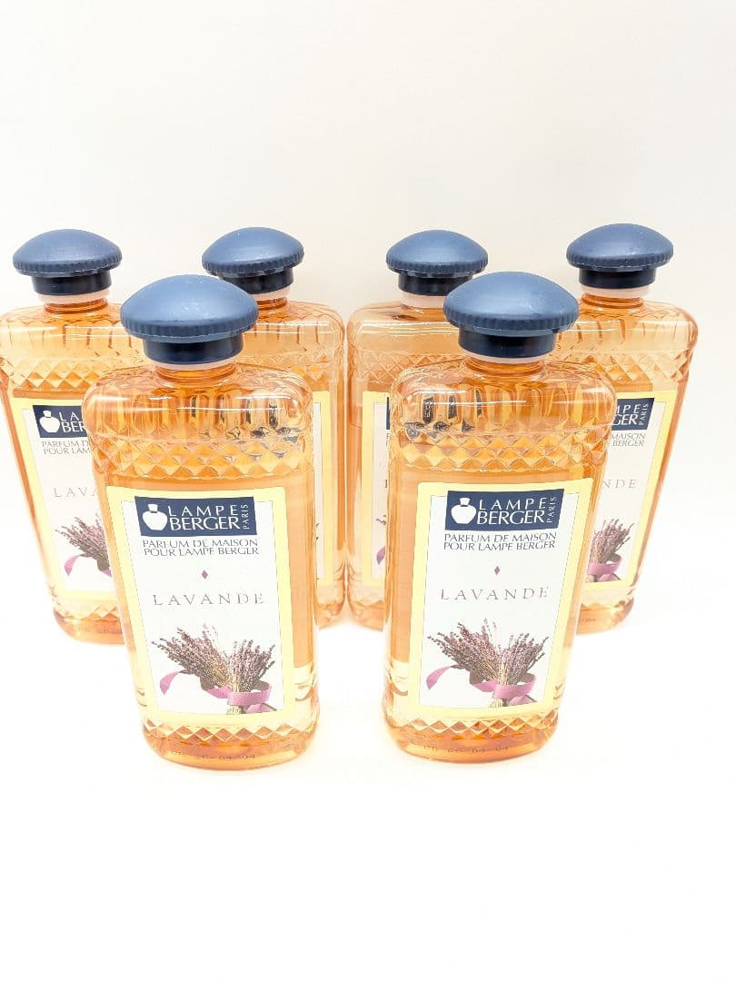 Lampe Berger ランプベルジェ ラベンダー 500ml 6本セット ランプベルジェ アロマオイル 500ml ヌートレ NEUTRE 中性 フランス版