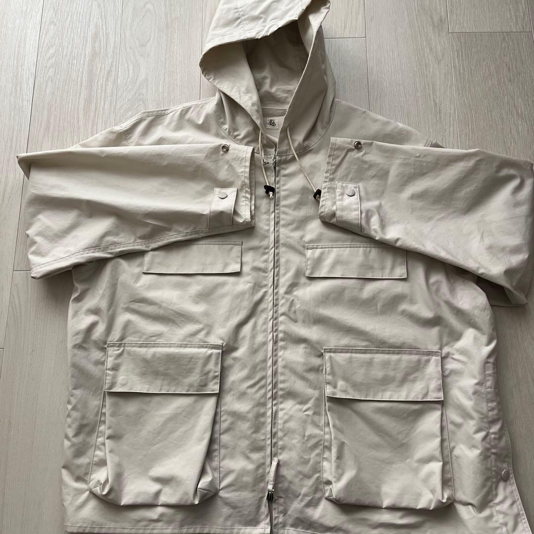 KAPTAIN SUNSHINE フード付きマウンテンパーカー サイズ38 Namu Shop - Kaptain Sunshine Hiker Jacket - Black