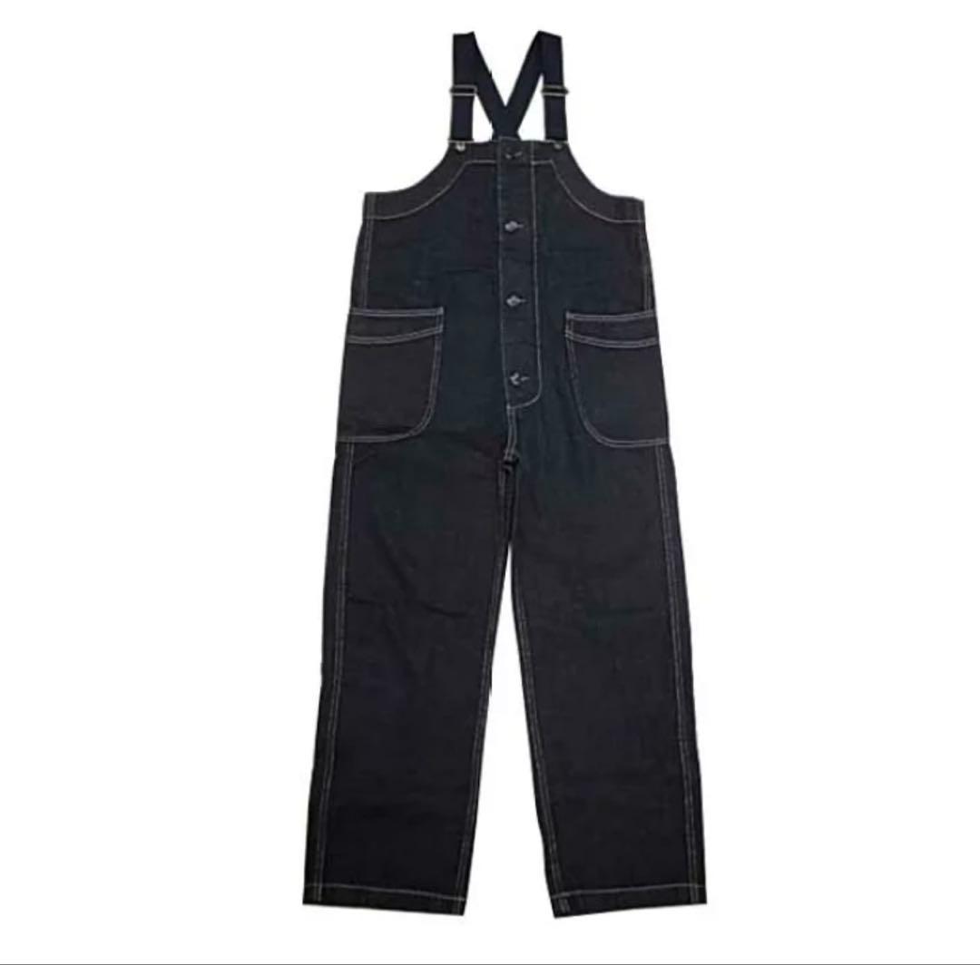 GOHEMP ゴーヘンプ オーバーオール GOHEMP ゴーヘンプ｜TUBE VENDOR ALL PANTS BLACK (ワンウォッシュ
