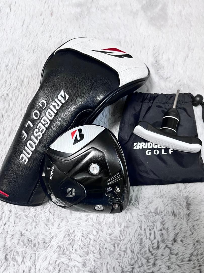 BRIDGESTONE GOLF B1ST10.5ヘッドのみヘッドカバーレンチ付 ブリヂストンゴルフ(BRIDGESTONE GOLF) ヘッドカバー ツアーモデル