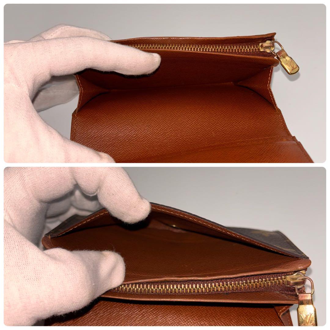 ルイヴィトン✨モノグラム✨ポルトモネビエ トレゾール✨二つ折り財布