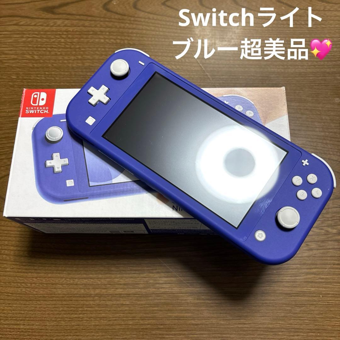 A*.様 Nintendo Switch Lite ブルー 本体 超美品 アダプ Nintendo Switch 『新品』Nintendo Lite [ブルー] 任天堂 スイッチ